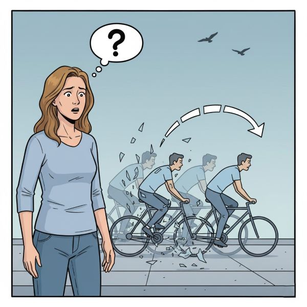 Visual perception in akinetopsia