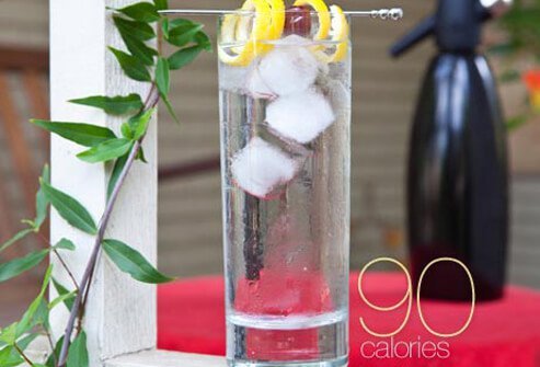 Photo of lemongrass cocktail.