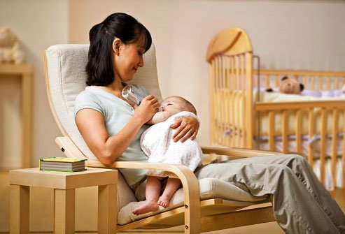 Create a nontoxic nursery by choosing low VOC paint, furniture, and carpet.
