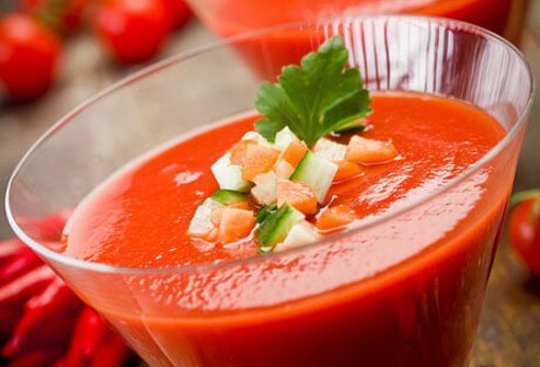 Photo of gazpacho.