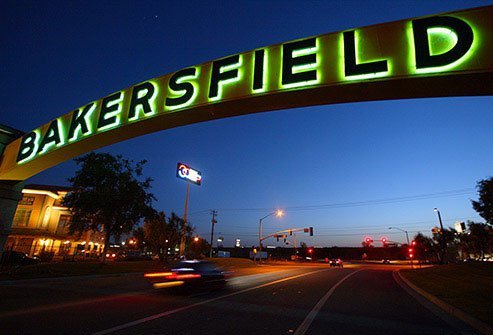 Photo of Bakersfield, California.