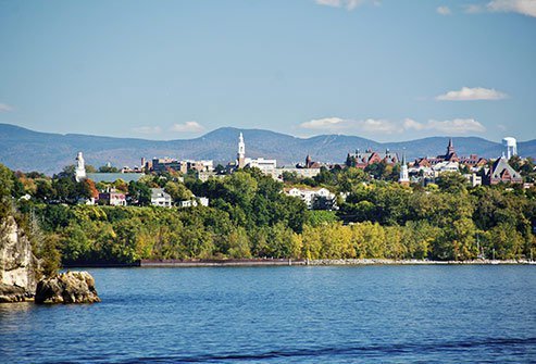 Photo of Burlington, VT.