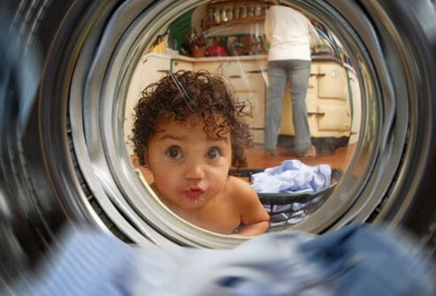 Laundry detergent may cause allergic reactions and skin rashes.