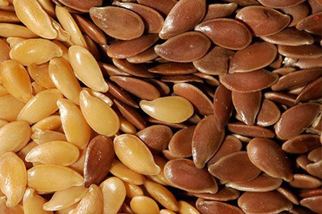 Lignans in flaxseed may help balance female hormones. 