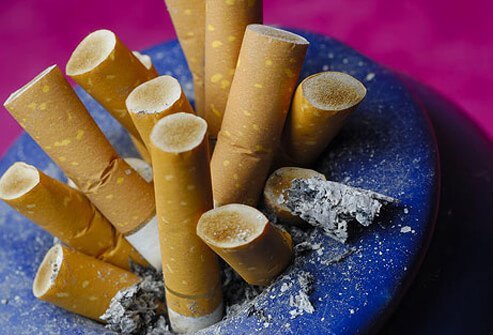 You improve your health when you quit smoking cigarettes.
