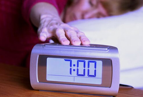 One of the worst things you can do if you're having trouble falling or staying asleep is to watch the clock.