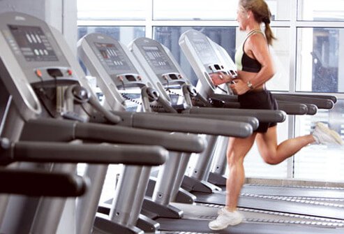 Use intervals, taking about a minute to get from moderate speed to intense.