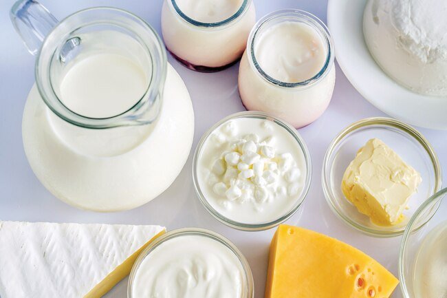 Include low-fat and fat-free dairy products and milk substitutes in your diet.