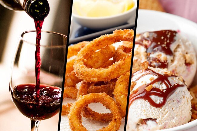 If you eat healthy most of the time, you may be able to enjoy an occasional treat like a glass of wine, onion rings, or ice cream.