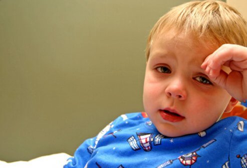Children will show you they don't feel well with their demeanor and symptoms.