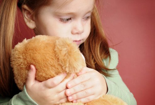 Young kids exhibit telltale signs when they have a stomach ache.