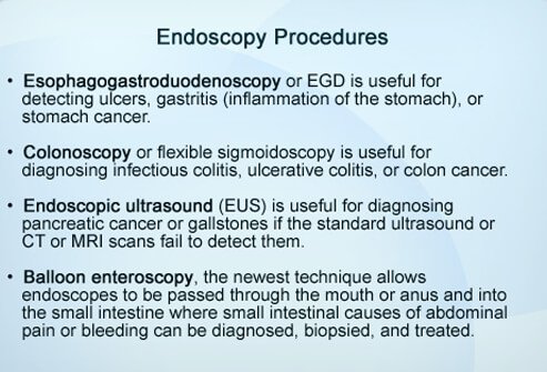 A gastroenterologist may perform endoscopic procedures to diagnose the cause of abdominal pain.