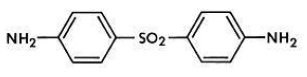 ACZONE® (dapsone) Structural Formula Illustration