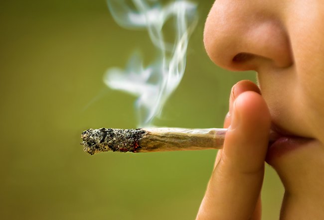 Marijuana smoking