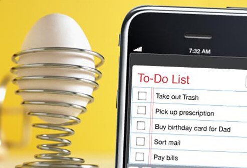 Smart phone organizer apps can be especially useful for people with ADHD.