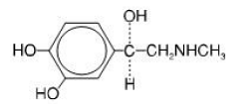 ADRENACLICK® (epinephrine)Structural Formula Illustration