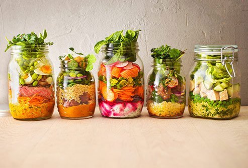 You can pre-make five at once and have lunch all week.