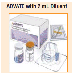 ADVATE with 2 mL Diluent - Illustration