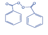 Benzoyl peroxide - Structural Formula Illustration