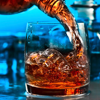 Alcoholic beverages primarily consist of water, alcohol (ethanol), and different amounts of sugar.