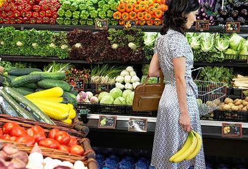 Vegetables and fruits have lots of antioxidants.