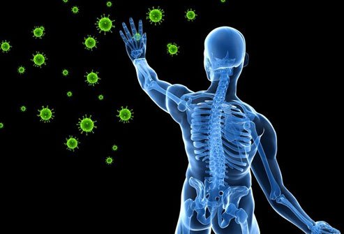 Eating lots of fruits and veggies gives your immune system a boost.