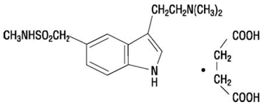 ALSUMA (sumatriptan) Structural Formula Illustration