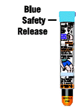 Blue Safety Release - Illustration