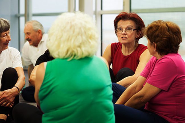A good support system helps when suffering from AFib.