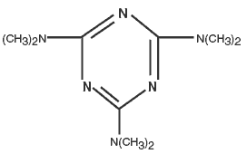 HEXALEN® (altretamine)  Structural Formula Illustration