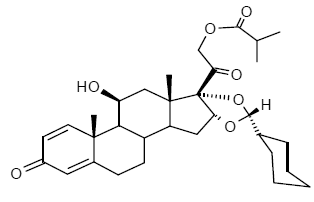 ALVESCO® (ciclesonide) Structural Formula Illustration