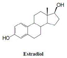 Estradiol - Structural Formula Illustration - 1