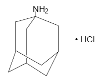 SYMMETREL®
  (Amantadine Hydrochloride) Structural Formula Illustration