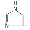 Histidine Structural Formula Illustration