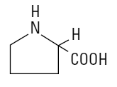 Proline Structural Formula Illustration