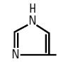 Histidine structural formula illustration