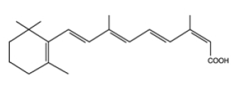 AMNESTEEM (isotretinoin)  Structural Formula Illustration