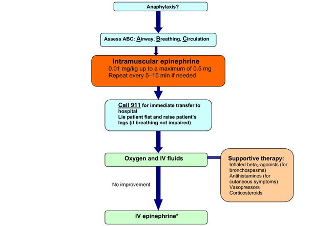 Overview of anaphylaxis management