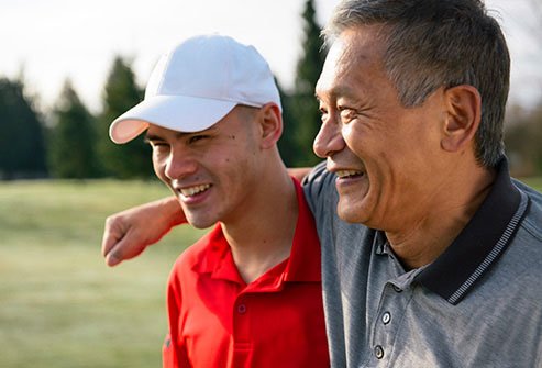 Most people first develop AS in their teens or as young adults.