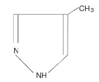 ANTIZOL (fomepizole) Structural Formula Illustration