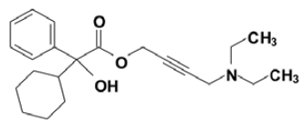 ANTUROL
  (oxybutynin) Structural Formula Illustration