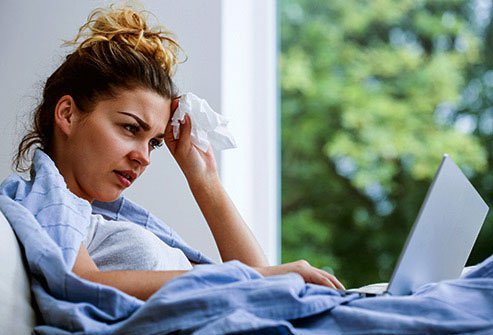Stress can make fighting a cold easier or tougher depending on what kind of stress you have.