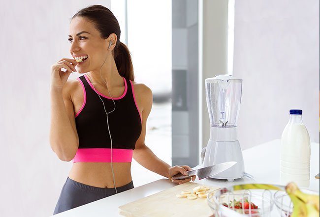 Bananas are loaded with fiber.
