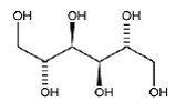 ARIDOL® (mannitol) Structural Formula - Illustration