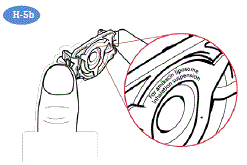 Do not use other eFlow Technology AerosolHeads in the Lamira - Illustration