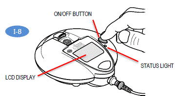 Press and hold the On/Off (2 to 3 seconds) - Illustration