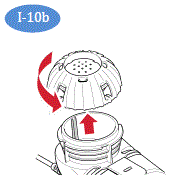 Always check the Medication Reservoir by removing the Medication Cap - Illustration