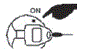 Press button to start treatment - Illustration