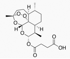 ARTESUNATE Structural Formula - Illustration