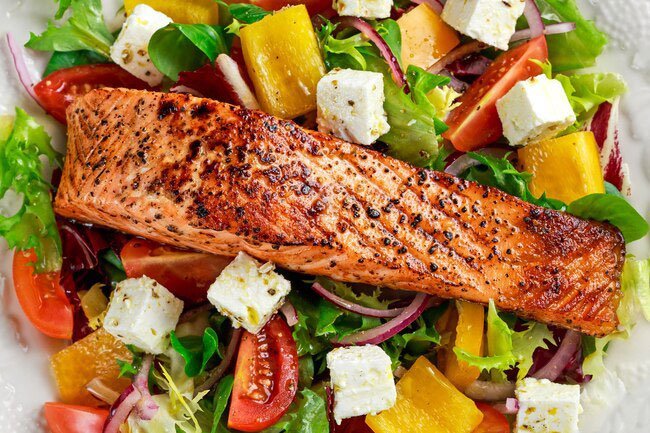 Fish lessens the amount of IgE your body makes.